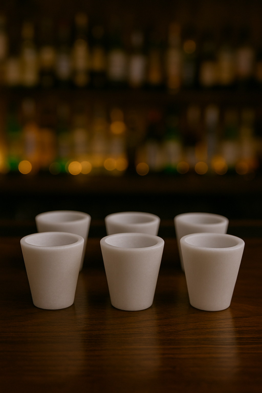 Marble Short Glass – Handcrafted Stone Whiskey & Cocktail Tumbler