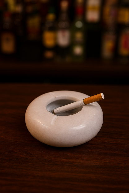Luxury Marble Ashtray – Elegant, Timeless, Functional
